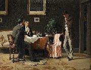Axel Kulle Den forlorade sonens aterkomst oil painting